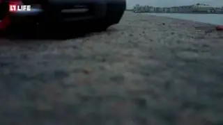 Пробки в Санкт Петербурге достигли 10 баллов. Съемка с квадрокоптера