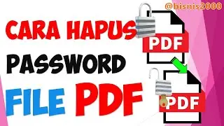 Cara Hapus Password Pada File PDF Yang di Protect (Kita Tahu Passwordnya)