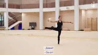 Arina Kovshova Training at SkyGrace 🩰
