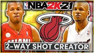 REVAMPED RAY ALLEN BUILD IN 2K21 NEXT GEN! | BEST SHOOTING GUARD BUILD IN NBA 2K21!