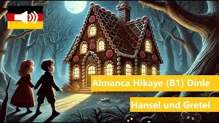Deutsche Geschichte (B1) - Hansel und Gretel / Almanca Hikaye Dinle (renkli cümlelerle)