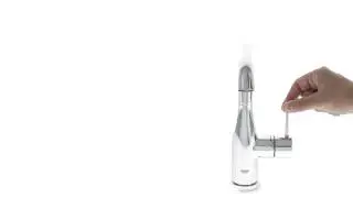 Grohe Essence New Tek Kumandalı Lavabo Bataryası 23541001 ENG