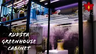 Rudsta IKEA Greenhouse Cabinet - Assembly, Installing Grow Lights & Humidifier!