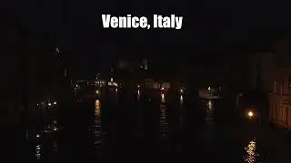 Venice, Italy at Night