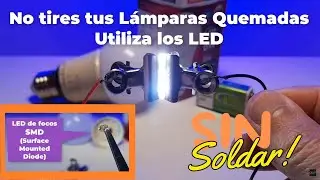 Hacer circuito Eléctrico con LED de focos en PARALELO
