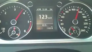 vw passat 2.0tdi 4motion dsg 2011 170hp 350nm 0-100 0-170 acceleration