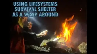 Lifesystems Survival Shelter 2 as  a wrap around