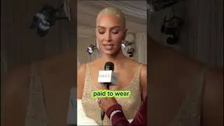 KIM Kardashian destroyed a dress!!
