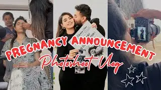 Pregnancy Announcement Photoshoot Week | Kannada Vlog | ArpithaAbhishek