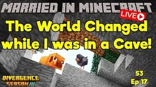 The World Changed while I was in a Cave!!  Season 3 EP17  #DivergenceSMP #MiM #Minecraft #XBox