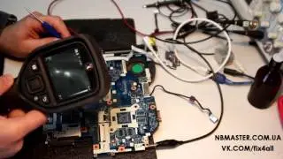 ✅ Laptop repair with a thermal imager. Easy diagnostics of short circuits!