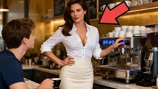 Ordinavo il mio caffè quotidiano da lei... e alla fine mi ha detto: 