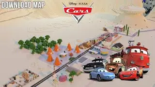 Radiator Springs - World of Cars - Disney Pixar Minecraft