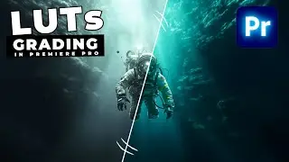 How To Use LUTS For COLOR GRADING In Premiere Pro