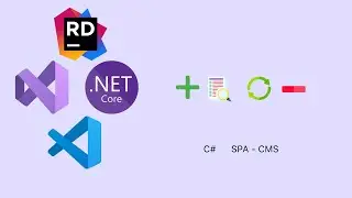asp.net .net core 6  c# with Visual Studio 2022 for Mac,Rider JetBrains , VsCode  (SPA)(CMS)