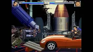 mugen-Claude Speed (2D) Vs Claude Speed (3D)