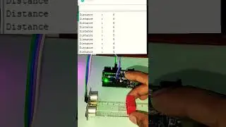 Arduino Uno Ultrasonic sensor distance detection project / Arduino programming / Arduino IDE