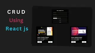 Easy Way to Perform a CRUD using React and Firebase Firestore Database | React CRUD | Firebase