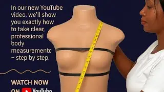 How to Take Accurate Body Measurements for Perfect Fit | Pattern Drafting Basics