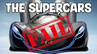 Top 6 Impressive Supercars That Never Made It but are Worth Seeing!