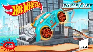 Hot Wheels Race Off Daily Race VW Beetle Glow Wheels
