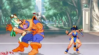 CHUN LI & MAI SHIRANUI VS THANOS (SENSUAL)