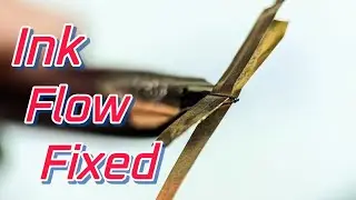 New Nib Tuning Hack - How To Make A Fountain Pen Write Wetter