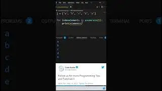 Python Tips and Tricks | Enumerate() in Python | Python Tutorial for Beginners
