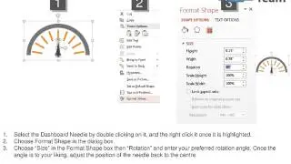 three staged meters with dashboard and low high medium powerpoint slides