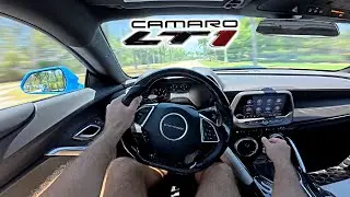 Driving The Camaro LT1 6MT Like YOU STOLE IT (POV) | 1 Minute