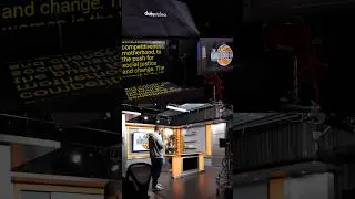 Teleprompter Kit for PTZ Cameras at TV studio in California #shorts #teleprompters #ptzcamera