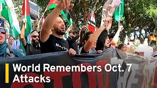 World Marks Anniversary of October 7 Attacks | TaiwanPlus News
