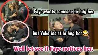 [FayeYoko]  Yoko attempts to win Faye attention: WILL SHE SUCCEED.