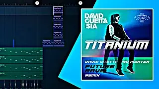 How To Make Titanium (@DavidGuetta Future Rave Remix) In Fl Studio Mobile