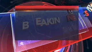Plain BREAKING NEWS Screen Graphical Plate For Text with 4K Quality | FREE TO USE | iforEdits