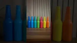 DIY | Reusing wine bottles for water How to use glass bottles for decoration #2024 #2024shorts #reel