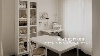 Organising my sewing room + new ikea Billy Bookcase