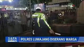 Serang Residents Attack Lumajang Police Station Allegedly Failing to Accept the Death of Animal T...