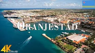 Oranjestad, Aruba 4K Ultra HD • Stunning Footage, Scenic Relaxation Film with Calming Music.