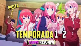 🤑ERA POBRE pero ENAMORÓ a 5 HERMANAS RICAS ! LAS QUINTILLIZAS TEMPORADA 1 y 2 SUPER RESUMEN