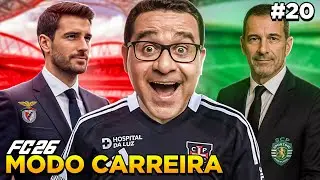 EAFC 26 MODO CARREIRA #20 - OLHEIROS DO BENFICA PORTO E SPORTING