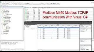 Modicon M340 Modbus TCP/IP communication With Visual C#