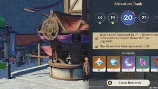 Reaching AR 20 on the OnlyMale account [OnlyMale] Genshin