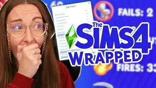 EA didn't do it so I made my own Sims 4 Wrapped