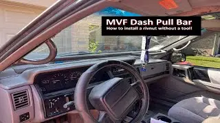 How to Install MVF Dash Bar | With and Without Rivnut Tool