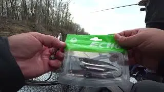 Силиконовая приманка Ronin Rush Echo 4 (цвет 18). Ловля щуки.