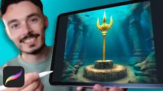 PROCREATE tutorial | The trident | 192