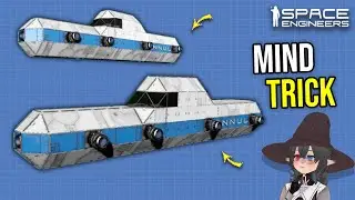 This Seemingly Normal Ship is a Devious Secret Weapon, Space Engineers