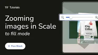 Zooming images in Scale to fill mode in Flex block