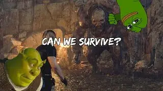 RESIDENT EVIL 4 REMAKE PART 1, we're PRO gamers